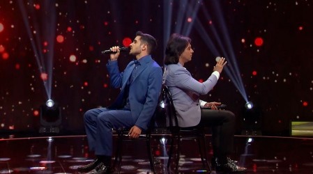 Juan David Rodríguez y Francisco Doñabeitía armonizan un apasionado dueto en 'The Covers 2'