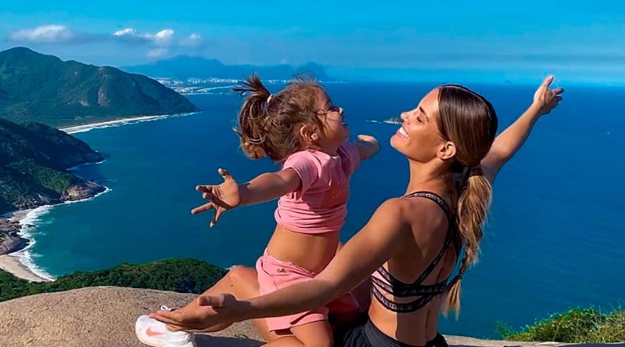 'Está enorme y linda': Hija de Gala Caldirola y Mauricio Isla sorprendió con lo grande que está