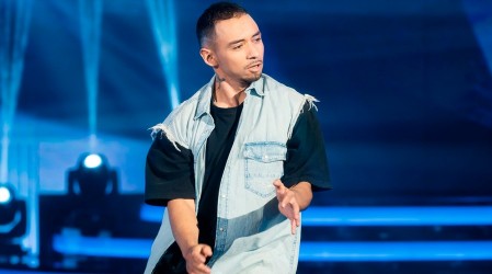 Diego González demostró todo su talento en el baile al ritmo de Justin Timberlake