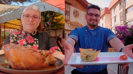 Dos chefs amantes de la cocina chilena se enfrentan para seguir en la Copa Culinaria Carozzi