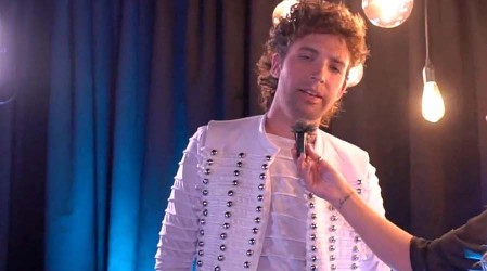 Imitador de Gustavo Cerati tras su presentación en "El Retador"