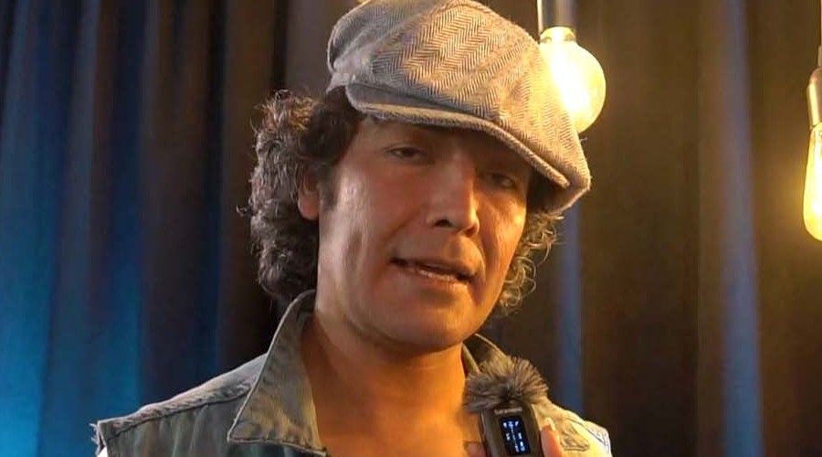 Iván Gac trajo todo el rock de Brian Johnson al "El Retador"