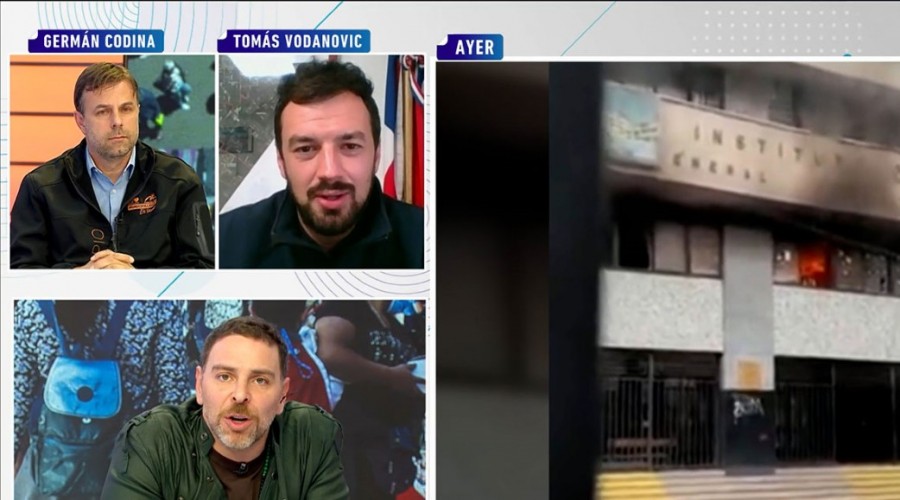 'No estoy de acuerdo con usted': El descargo de Neme al alcalde Tomás Vodanovic por violencia en el país