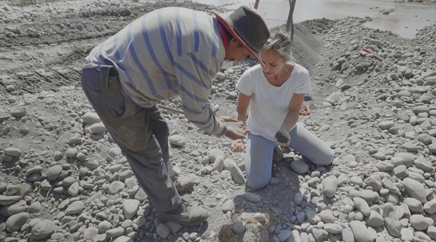 Mariana Derderián conoció la costa de la Región del Maule