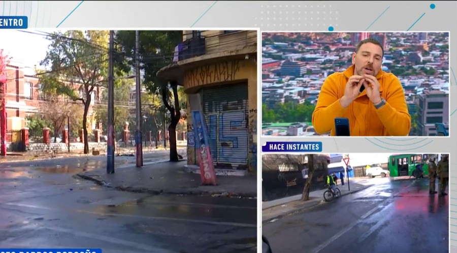 Neme tras intento de quemar micro en Santiago Centro: 'Hay una asimetría social que aumenta aún más con esto'