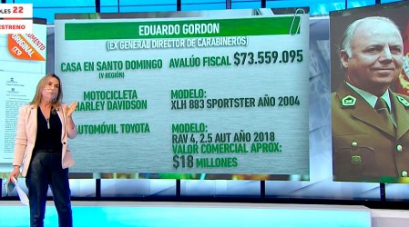 Estas son las propiedades y vehículos embargados a ex altos mandos de Carabineros investigados por la justicia