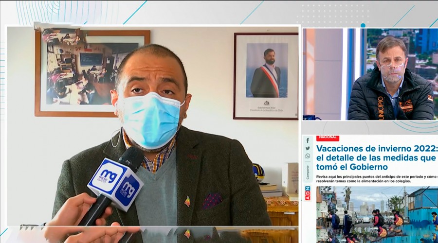 "¿Por qué no fue teleeducación?": Alcalde Codina emplaza a ministro de Educación por extensión de vacaciones