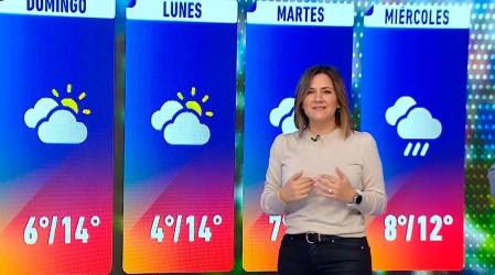 Michelle Adam pronostica lluvia "más contundente" para la próxima semana en la zona central