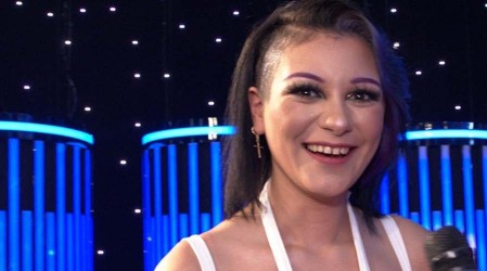 Daniela Campos tras ganar el duelo final en "El Retador"