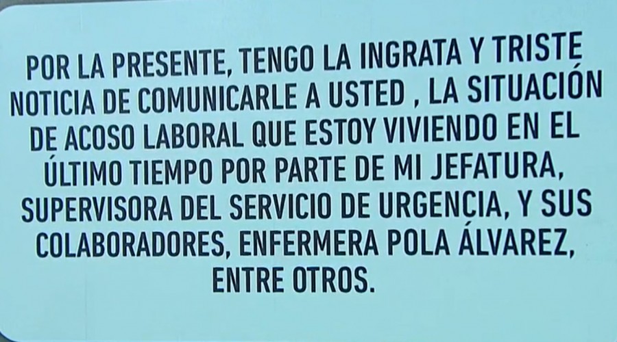 "Me trataba despectivamente": Revelan carta escrita por detenida antes del ataque a enfermera en Las Condes