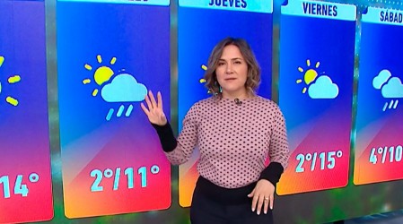 ¿En qué comunas lloverá más?: Michelle Adam anuncia chubascos intermitentes para mañana en la capital