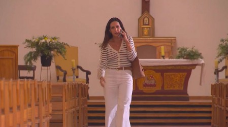 Catalina pierde la paciencia ante las preguntas del padre Francisco