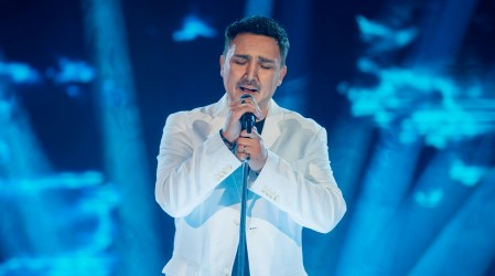 Cristián Díaz sacó aplausos por su espectacular imitación a Alejandro Sanz