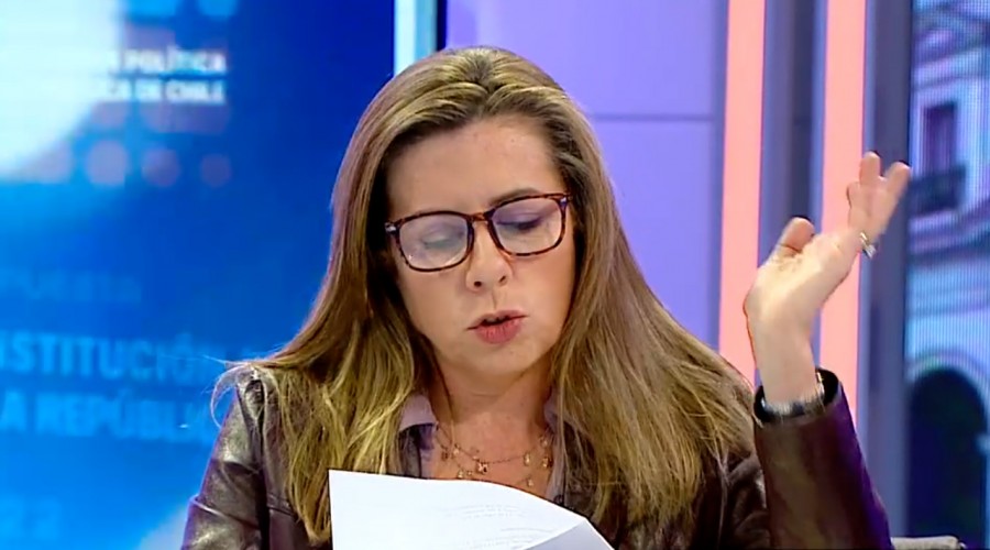 "Se quemaba el metro y hablaba de luchadores sociales": Teresa Marinovic criticó a Boric por apoyar protestas