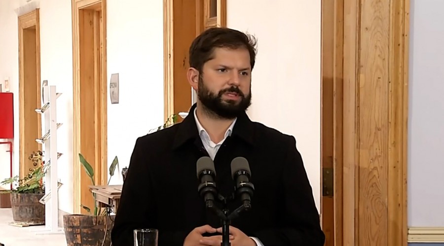 Presidente Boric: 'No le he encargado a ningún ministro contactarse con Llaitul'