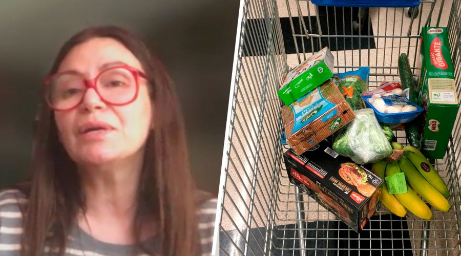 Solange Lackington relata testimonio de adulta mayor que lloró tras comprar en el supermercado