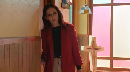 ¡Escuchó a Piedad hablar sobre su hija! Mira la reacción de Catalina en este capítulo