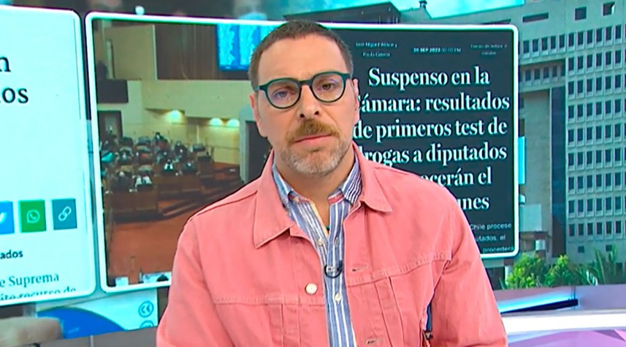 José Antonio Neme por publicación de los resultados del test de drogas parlamentario: "Me parece legítimo"
