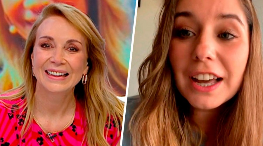"Vas a empapar con tu talento": Hija de Karen Doggenweiler le envió un emotivo mensaje en su debut en Mega