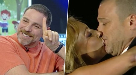La divertida reacción de Neme al beso entre Karen Doggenweiler y Julián Elfenbein