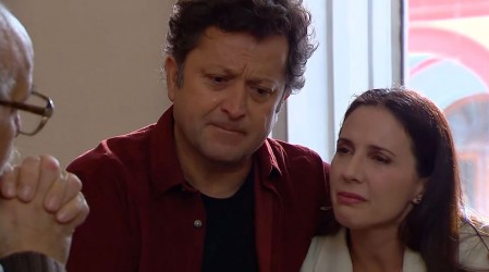 Catalina y Lautaro están destrozados tras escuchar la falsa confesión de Lozano