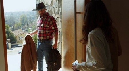 Fans aplaudieron a Manolo por viajar a Santiago y visitar a Sofía