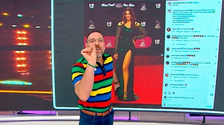 "Latina, empoderada": José Antonio Neme aplaudió look de Myriam Hernández en los Grammy Latino