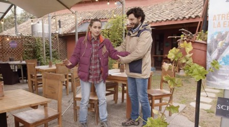 Tere da sus primeros pasos