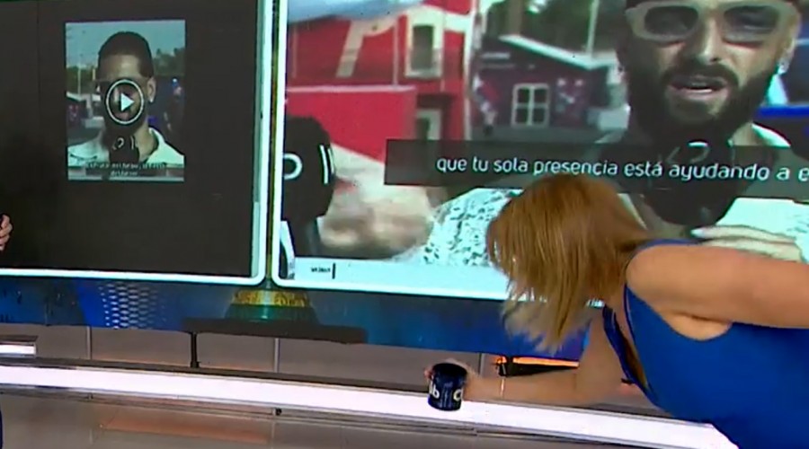 "Fue la huincha de la chala": Karen Doggenweiler vivió divertido momento en Mucho Gusto
