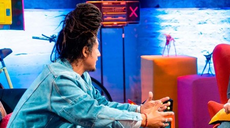 Así reaccionó Maxi Vargas tras ver el video musical de 'Habikira' en 'Casa Beat'