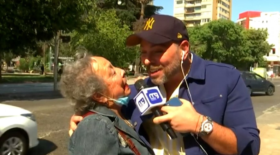 "No lo puedo creer": Viñamarina de 79 años cumplió su sueño de conocer a José Antonio Neme