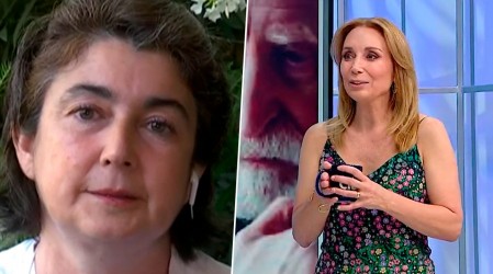 Karen valoró la labor de Paulina Urrutia en lucha de su marido contra alzhéimer