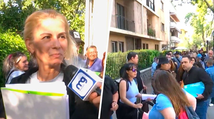 "Totalmente inhumano": Venezolanos esperan en fila hasta 16 horas para obtener su pasaporte en embajada