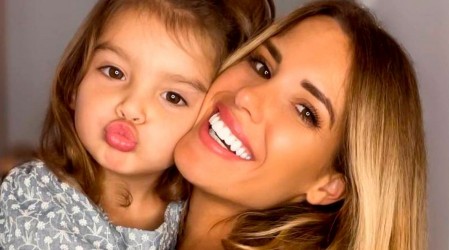 Gala Caldirola retrata lo grande que está su hija luz con tierno video