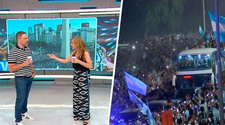 "Es un caos lindo, pero es un caos": Neme relata el festejo de los argentinos tras ganar el Mundial de Qatar