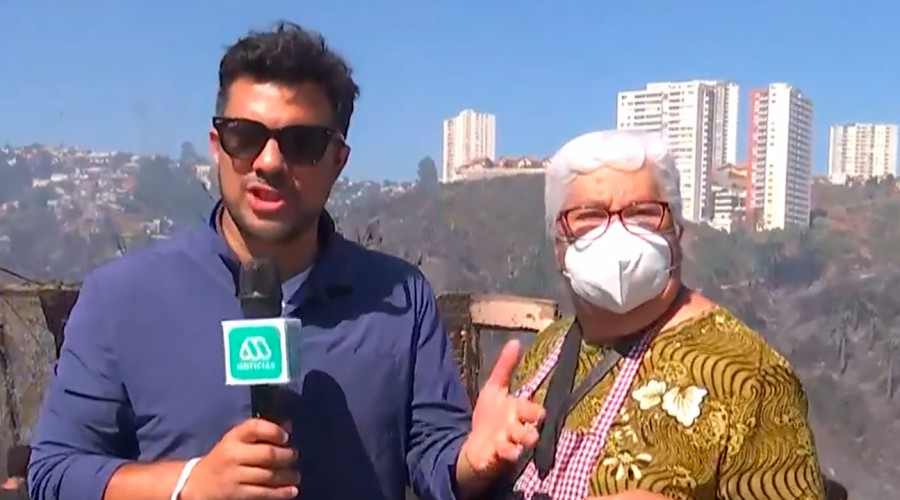 Farmacia le ofreció ayuda: Mujer damnificada en incendio de Viña del Mar perdió todos sus medicamentos