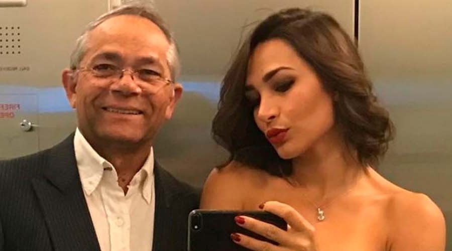 ¡Por fin conoció a sus nietos!: Padre de Lisandra Silva posó en instagram junto a Noah