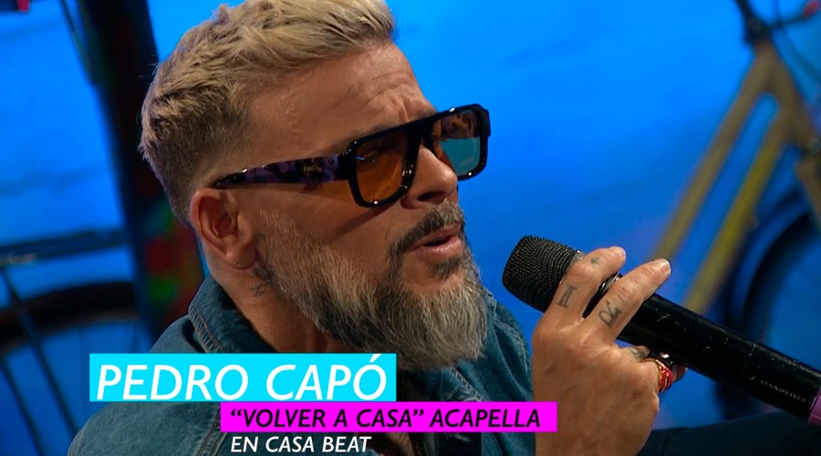 Pedró Capó llegó a Casa Beat a presentar su nuevo tema musical 'Volver a casa'