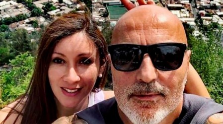 Angélica Sepúlveda se reunió con su exnovio turco para celebrar el Año Nuevo en Brasil