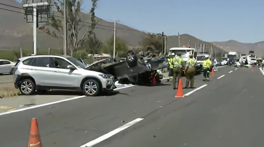 Fatal accidente de tránsito en la Ruta 68: Choque múltiple deja cuatro personas fallecidas