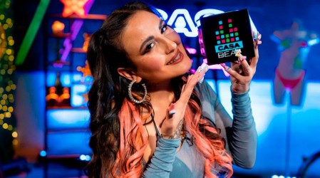 Blue Mary habló de sus inicios en la música en Casa Beat