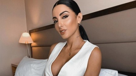 Flavia Medina encanta a sus seguidores al mostrar su avanzado embarazo en bikini