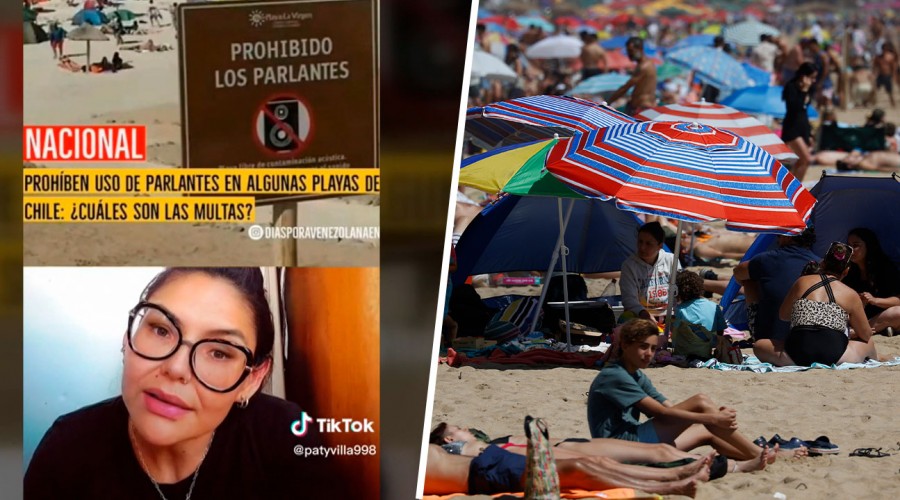 Ruidos molestos en las playas: Mujer venezolana hace llamado a sus compatriotas a adaptarse al país