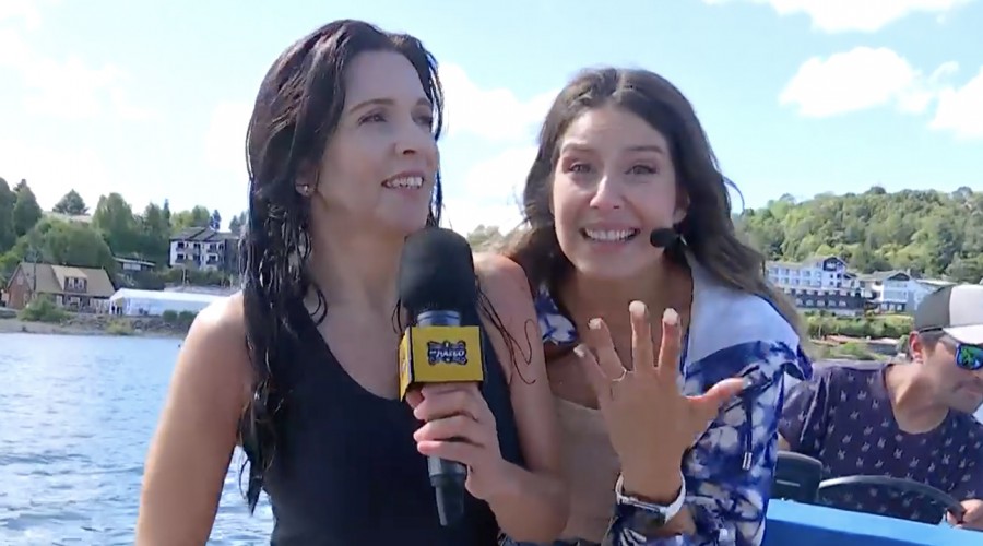 María José Quintanilla y Karla Constant recorren las calles de Puerto Varas