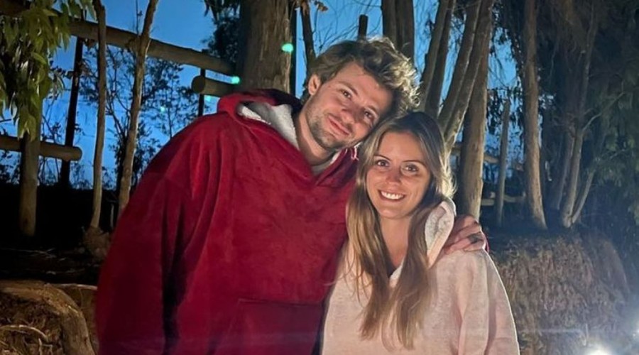 'Recién empieza este sueño': Joaquín Méndez mostró el terreno que adquirió junto a su novia