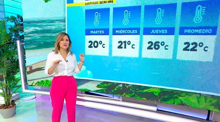 "Viene un evento extraordinario": Michelle Adam anuncia noches con altas temperaturas en la zona central