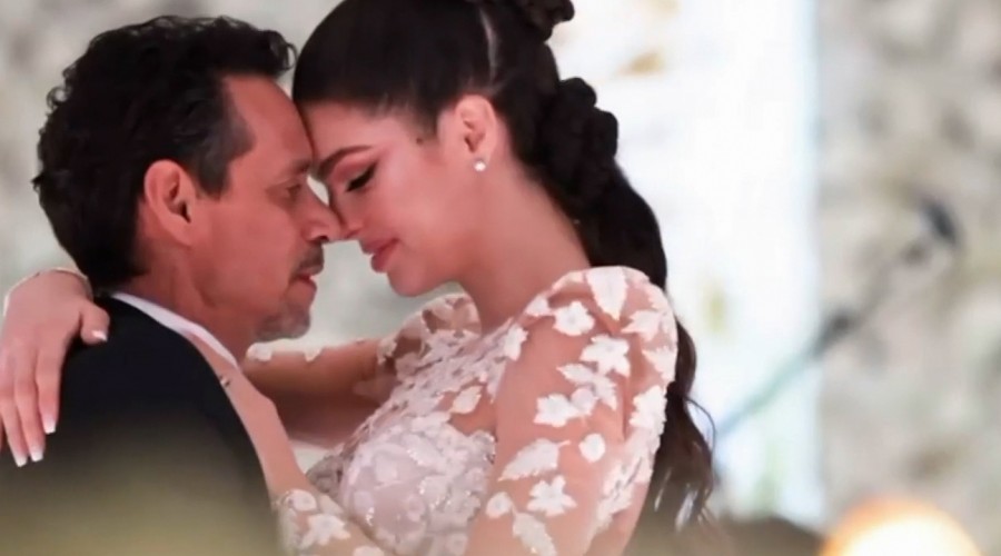 Famosos invitados, lujosos trajes de novios y mucho glamour: Así fue la boda de Marc Anthony