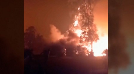 "Tenemos un alcance de 130 hectáreas quemadas": El balance del Delegado Presidencial de Ñuble por incendio