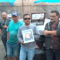 Colectiveros de La Serena se manifestaron tras ausencia de prisión preventiva a imputado por crimen a colega