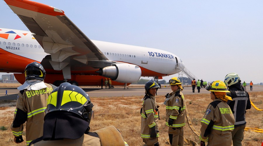 ¿Qué fallas presentó el Ten Tanker?: Aeronave se mantendrá inactiva por 72 horas